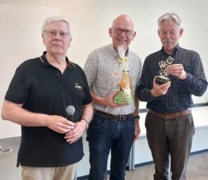 Afsluiting bridgeseizoen en huldiging clubkampioenen 2024-2025